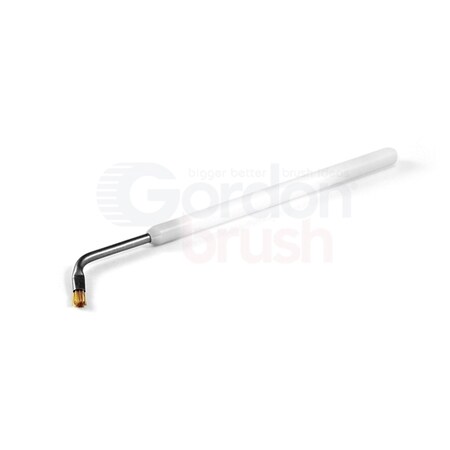 Gordon Brush Hog Bristle and Angled Handle Instrument Cleaner Brush, PK12 906502CK